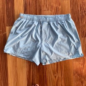 Light Blue Lululemon Mens Running Short